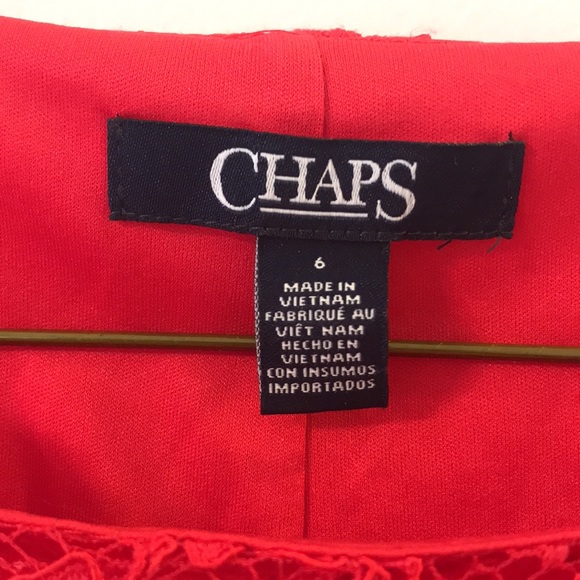 Red Lace Minidress - Picture 3 of 5